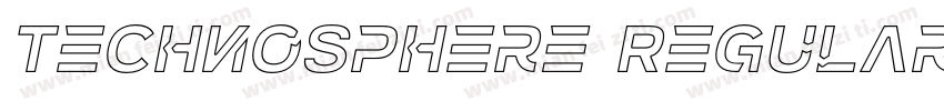 TechnoSphere Regular字体转换